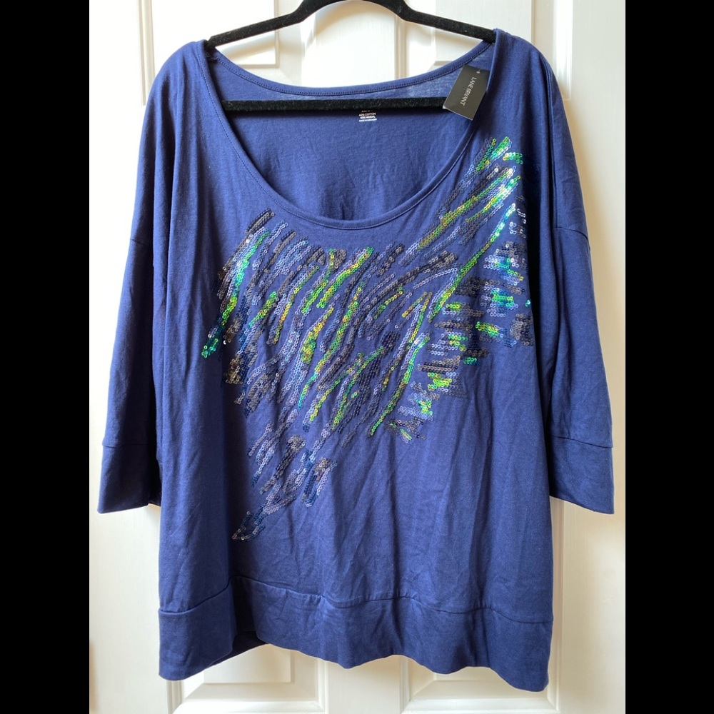 🔥BUY 2, GET 1 FREE🔥 Lane Bryant sequin top